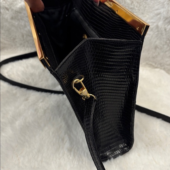 Genuine Leather/ Collectible Paloma Picasso Clutch/Shoulder Bag NO vintage smell - Picture 7 of 10